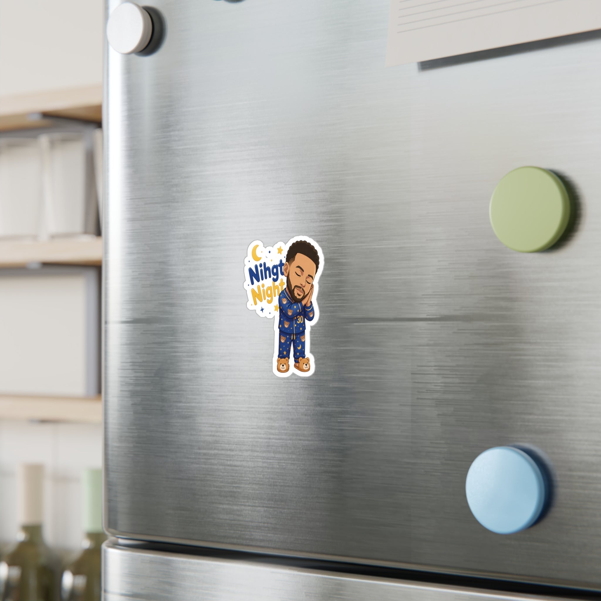 No.30 "Night Night" Golden Celebration Sticker