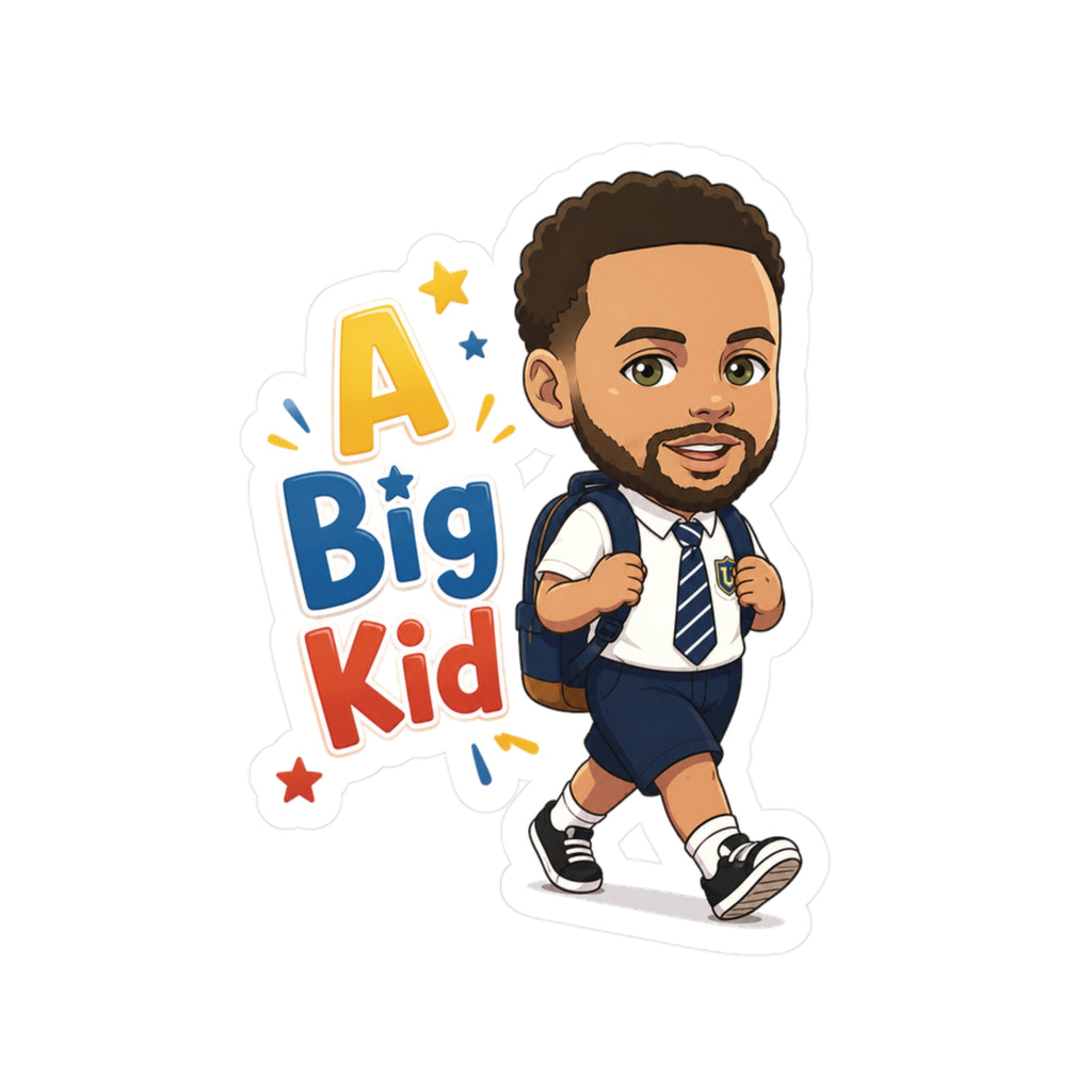"A Big Kid" Golden Rookie Childhood Sticker