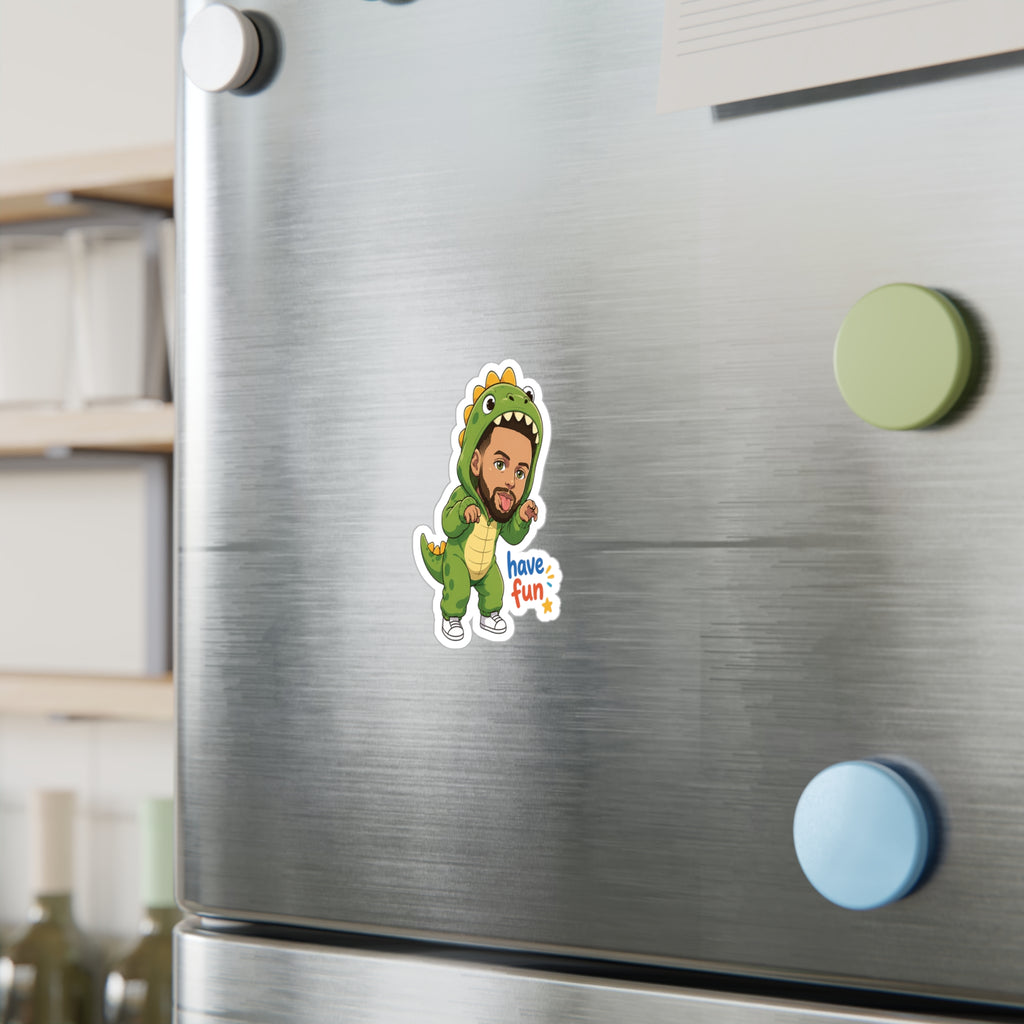 No.30 Dino-Suits Dino-Fun Cartoon Sticker