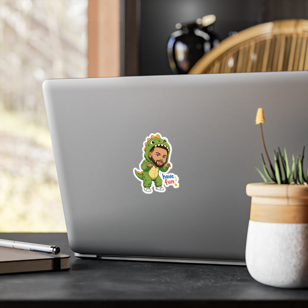 No.30 Dino-Suits Dino-Fun Cartoon Sticker