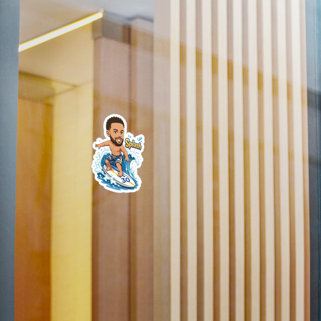 The Golden Splash Brother Hydro Wave Sticker