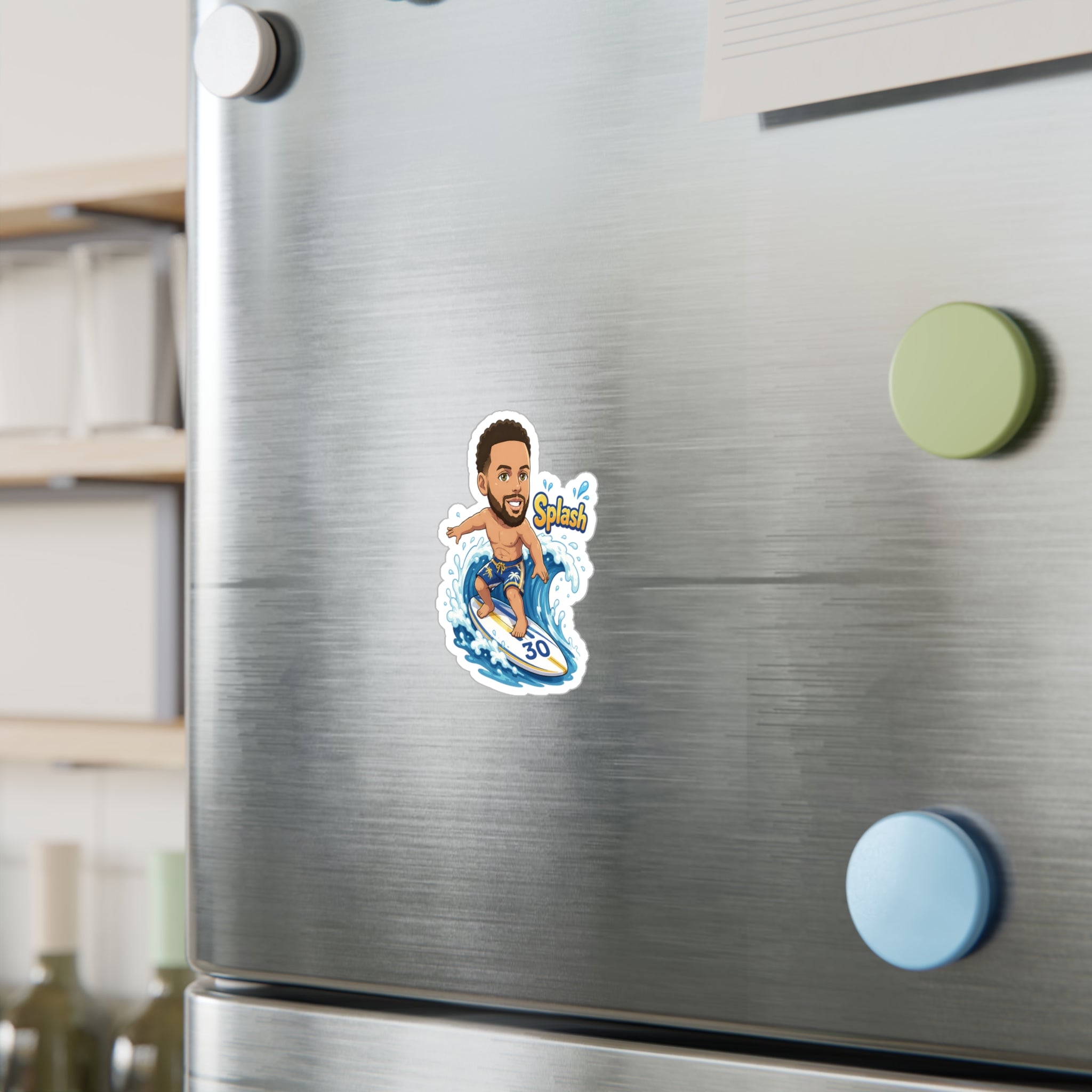 The Golden Splash Brother Hydro Wave Sticker