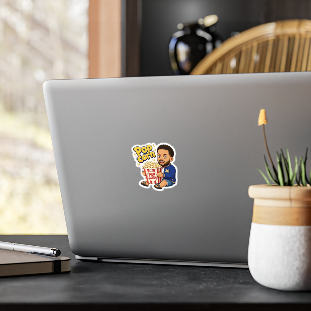 Chef's No.30 Stadium Popcorn Time Sticker