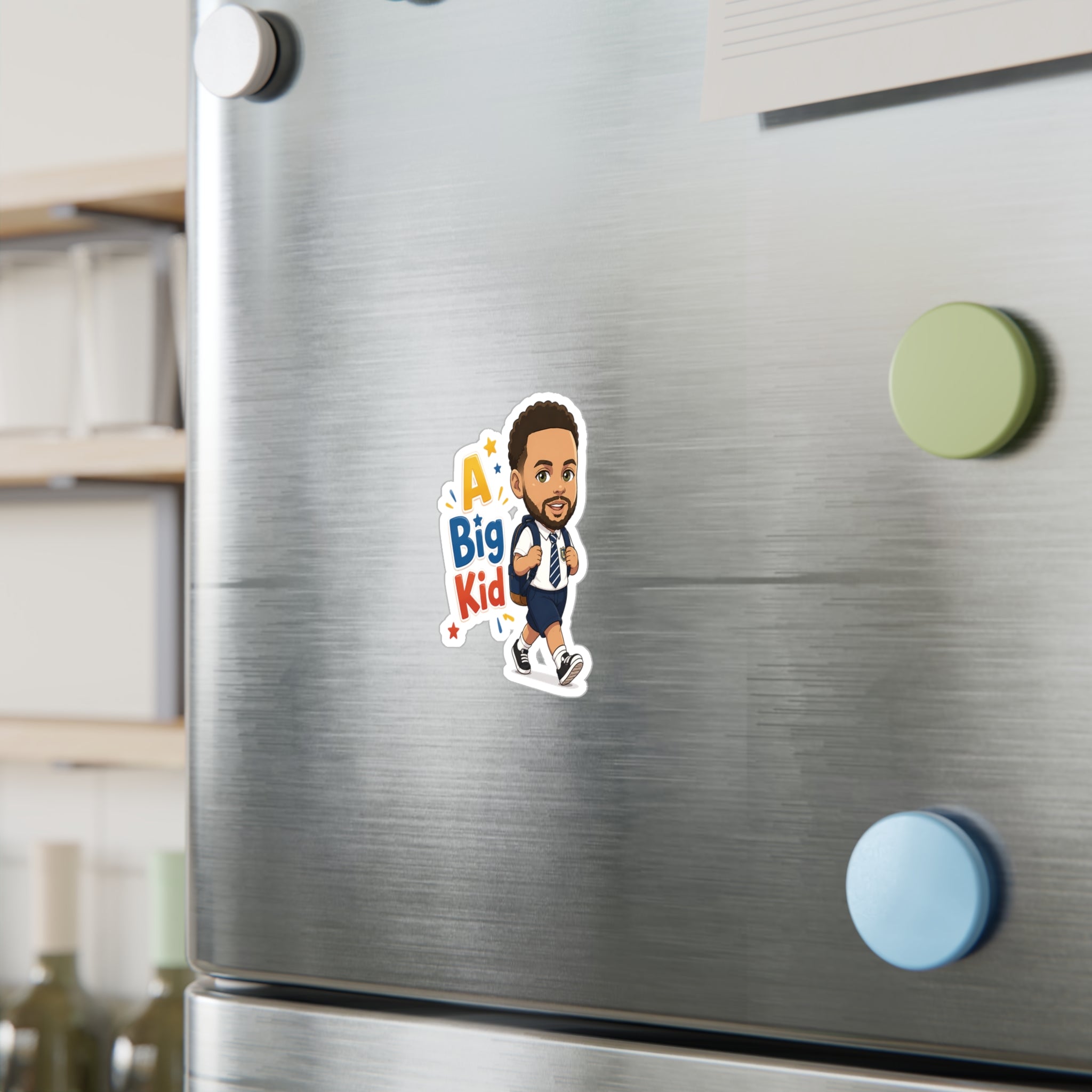 "A Big Kid" Golden Rookie Childhood Sticker