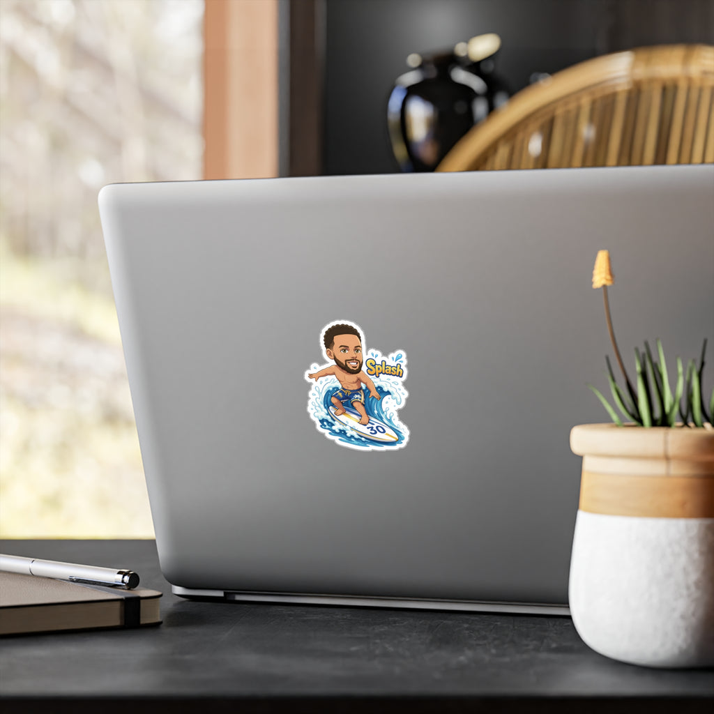 The Golden Splash Brother Hydro Wave Sticker