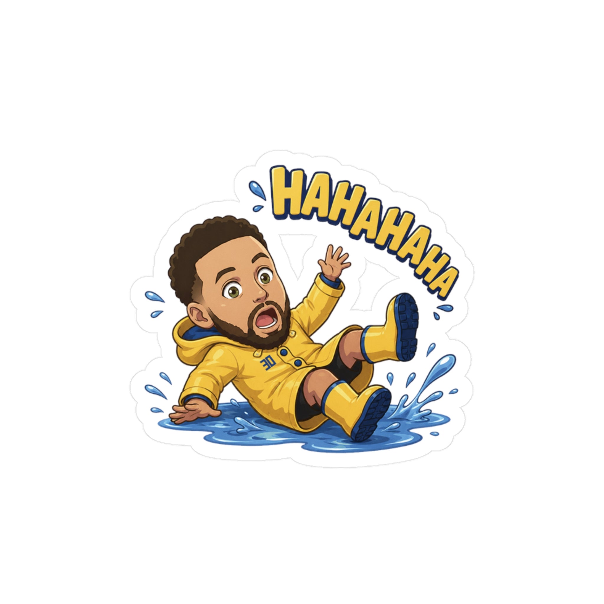 Laughing Chef Hype Mode Vinyl Sticker